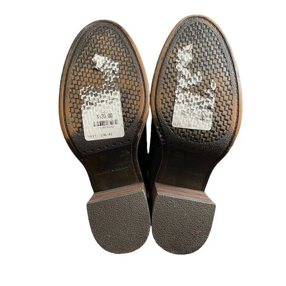 Lucky Brand Riddick Womens Round Toe Leather Black Over the Knee Boot Size‎ 6. - Picture 9 of 11